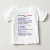 T - Shirt des Baby-MSDS (Vorderseite)