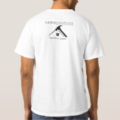 T - Shirt des Baupersonals für die White Zuhause B (Rückseite)
