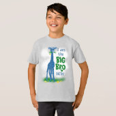 T - Shirt des Big Baroy niedliche Giraffe grün (Vorne ganz)