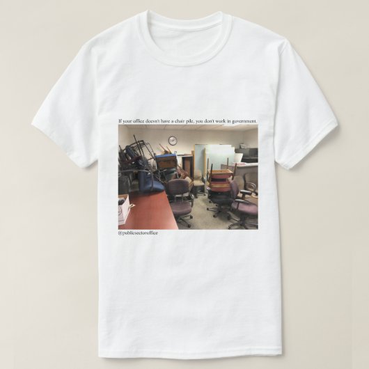 T - Shirt des Bürovorsitzenden des öffentlichen Se (Design vorne)