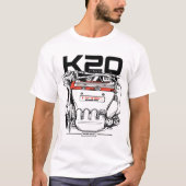 T - Shirt des Chemikers K20 (Vorderseite)