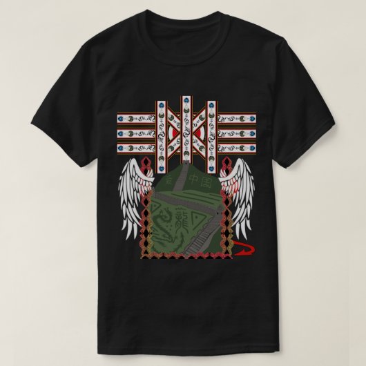 T - Shirt des chinesischen Drachen (Design vorne)