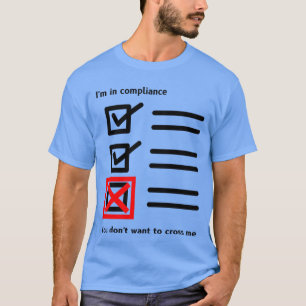 T - Shirt des Compliance Review Officer