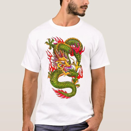 T - Shirt des Drache-3 (Vorderseite)