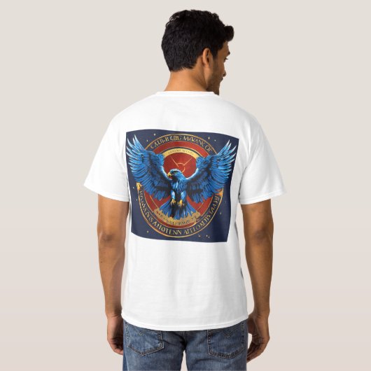 T - Shirt des Eisbergs Fierce Crystal Eagle: Entfe (Schwarz voll)