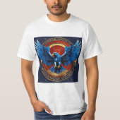 T - Shirt des Eisbergs Fierce Crystal Eagle: Entfe (Vorderseite)