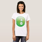 T - Shirt des elektrischen Plug-Symbols (Vorne ganz)