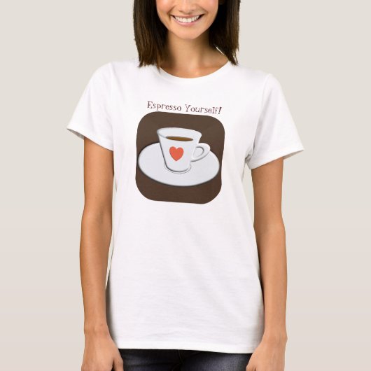T - Shirt des Espresso-sich (Vorderseite)