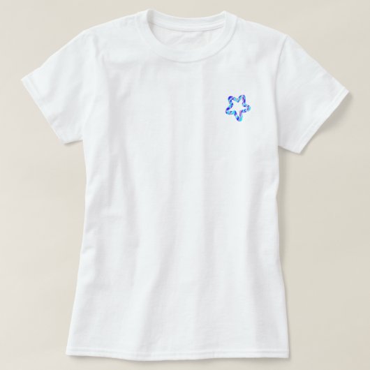 T - Shirt des farbigen Chaos (Design vorne)