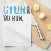 T - Shirt des Feuerwerksdirektors am 4. Juli Shirt Geschirrtuch (Viertel Falte)