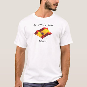 T - Shirt des Flaggenstaats Spanien