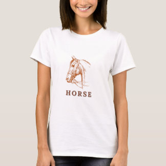 T - Shirt des Freien Pferdes