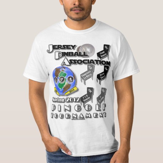 T - Shirt des Frühlings-2012 JPA PinGolf (Vorderseite)