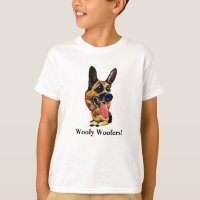 T - Shirt des Funny German Shepherd Boy