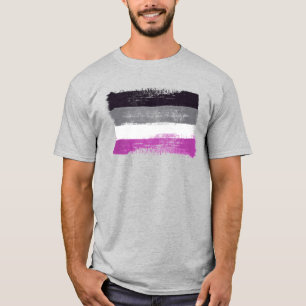 T - Shirt des gestrichenen asexuellen Pride