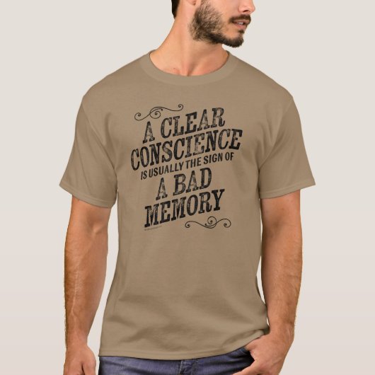 T - Shirt des Gewissens (Vorderseite)