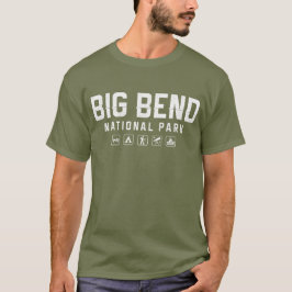 T-Shirt des große Biegungs-Nationalparks (Texas) -