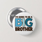 T - Shirt des großen Bruders Button (Vorne & Hinten)