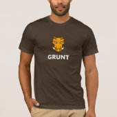 T - Shirt des Grunzen-JS (Brown) (Vorderseite)