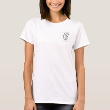T-shirt des Herzens am Werk
