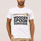 T - SHIRT DES HOLZSPOONÜBERLEBENS (Vorderseite)