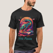 T - Shirt des japanischen Drachen Ramen "Eiserne F (Vorderseite)