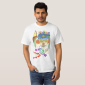 T - Shirt des Karneval-Entwurfs-1 (Vorne ganz)