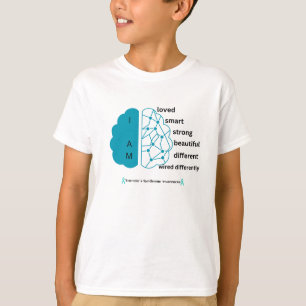 T - Shirt des Kids I Am Tourette-Syndroms