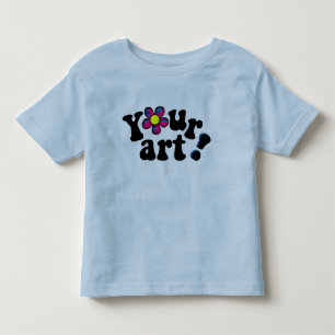 T - Shirt des Kindes mit seinem eigenen Kunstwerk!