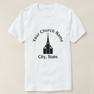 T - Shirt des Kirchen-Gebäude-1