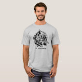 T - Shirt des Leopard-Gesichts-(Panthera pardus) (Vorne ganz)