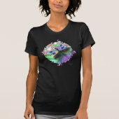 T - Shirt des Libellenfliegens (Swirl) (Vorderseite)