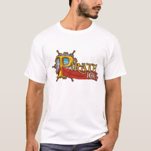 T - Shirt des Logo-Pirate101