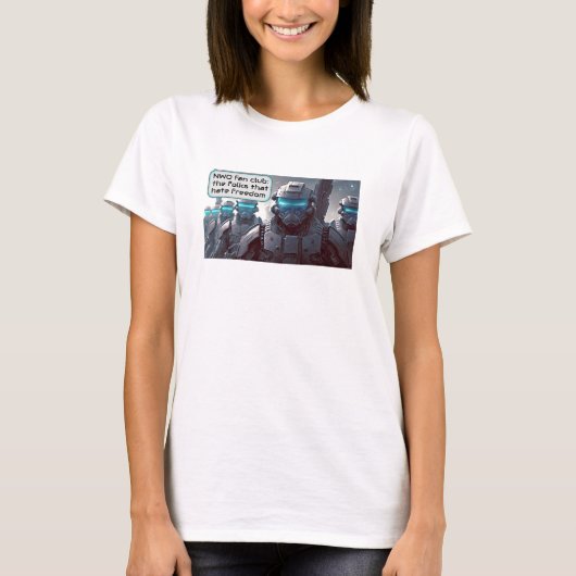 T - Shirt des Lüfterclubs (hell) (Vorderseite)