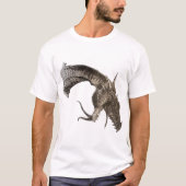 T - Shirt des mittelalterlichen Drachen (Vorderseite)