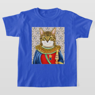 T-Shirt des Mittelalterlichen Katzenprinzen