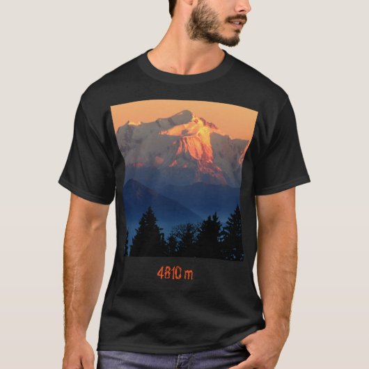 T - Shirt des Montblancs 4810 (Vorderseite)