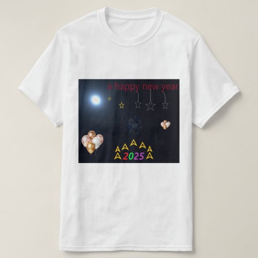 T - Shirt des Neujahrs (Design vorne)