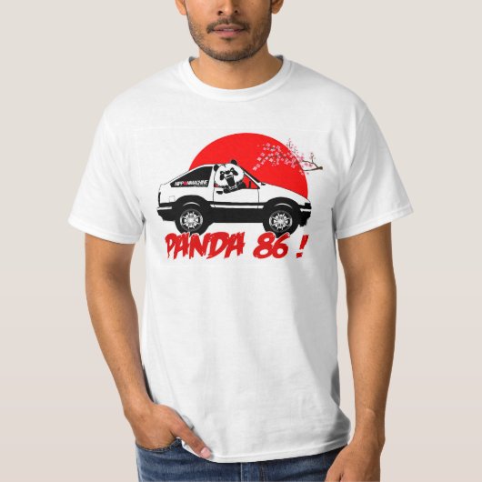T-Shirt des Panda-Ae86 (Vorderseite)