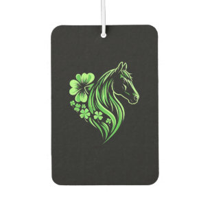 T - Shirt des Pferdes Lover St Patrick's Day Autolufterfrischer