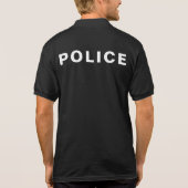 T - Shirt des Polizeibeamten (Rückseite)
