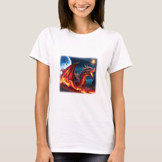 T - Shirt des Roten Drachen (Vorderseite)