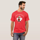 T - Shirt des Royal Canadian Mountain Police Day (Vorne ganz)