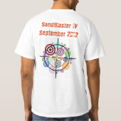 T - Shirt des Sandstrahler-IV (Rückseite)
