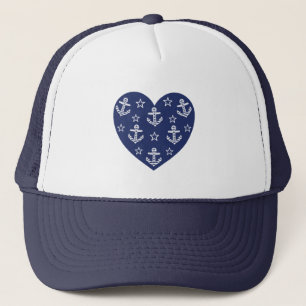 T - Shirt des Seerekherzes Truckerkappe