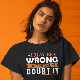 T-Shirt des sicheren Zweifels: Bolkestein sicher