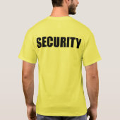 T - Shirt des SICHERHEIT (Rückseite)