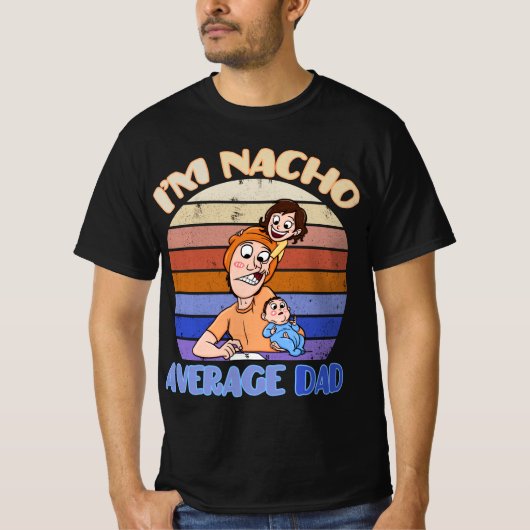 T - Shirt des sonnigen Vaters (Vorderseite)