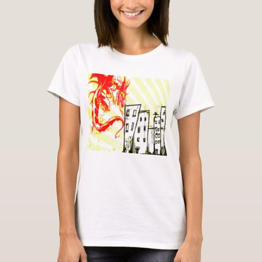 T - Shirt des städtischen Drachen (Vorderseite)