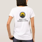 T-Shirt des Taxi-(ALIAS Großmutter) (Rückseite)